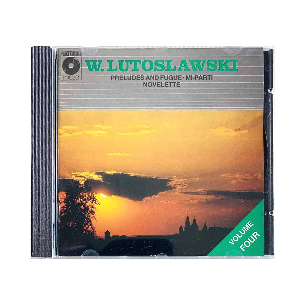 Lutoslawski Witold CD Preludes and Fugue, Mi-Parti Vol. 4  kansi EX- levy EX Käytetty CD