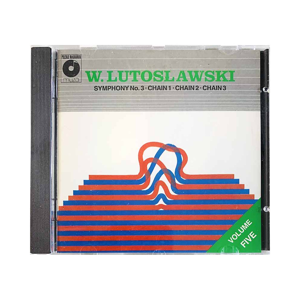 Lutoslawski Witold CD Symphony No. 3, chain 1-3 Volume 5  kansi EX- levy EX Käytetty CD