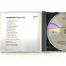 Newman Tom CD Bayou Moon  kansi EX- levy EX Käytetty CD