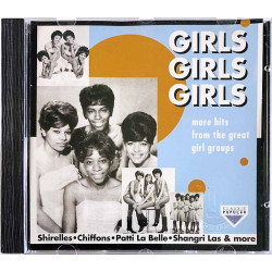 Butterflys, Cookies, Ad Lips, Bouquets: Girls, Girls, Girls  kansi VG+ levy EX Käytetty CD