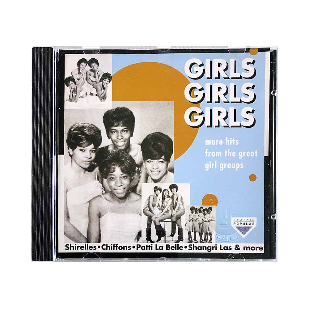 Butterflys, Cookies, Ad Lips, Bouquets: Girls, Girls, Girls  kansi VG+ levy EX Käytetty CD