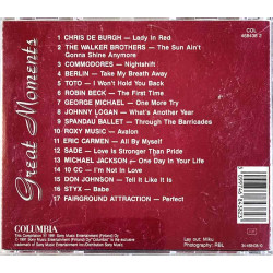 Toto, Roxy Music, 10cc, Styx ym. 1991 COL 468438 2 Great moments CD Begagnat