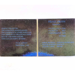 Frolic Froth CD Eponymous  kansi EX- levy EX- Käytetty CD