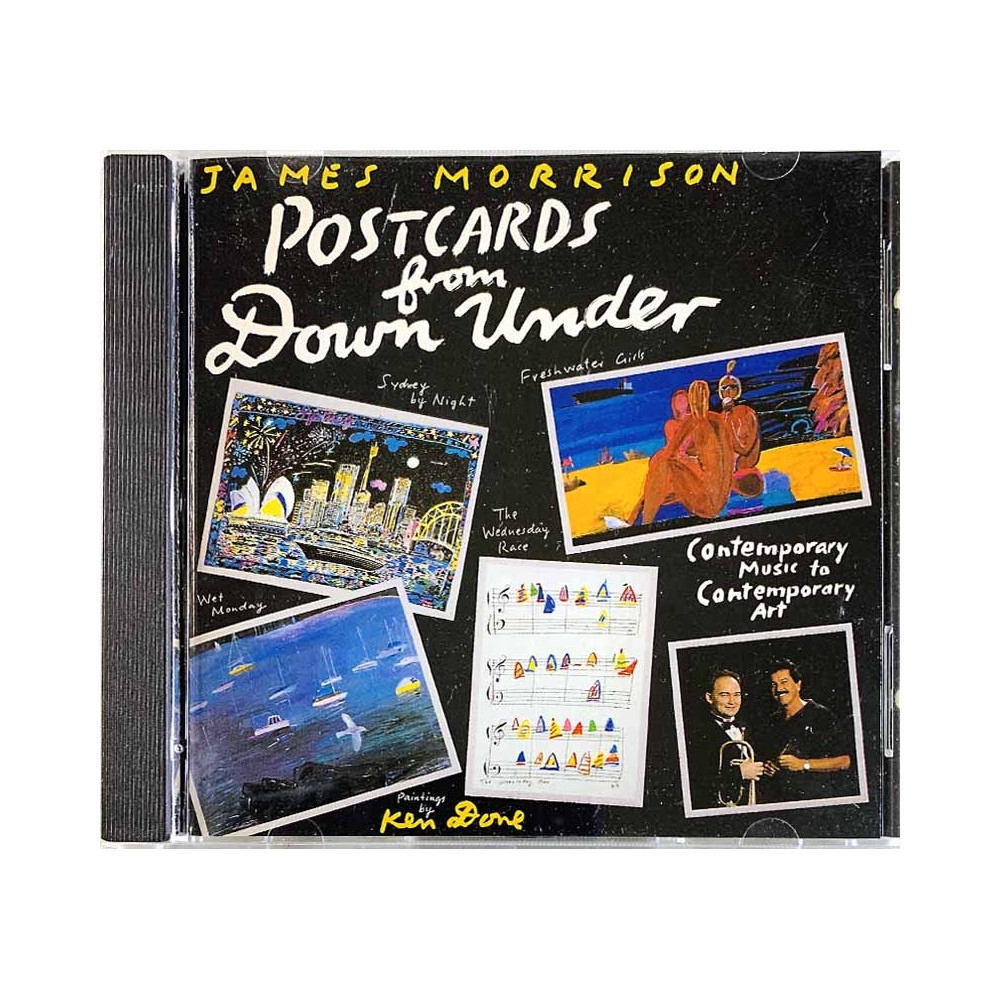 Morrison James CD Postcards From Down Under  kansi EX- levy EX- Käytetty CD