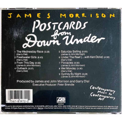 Morrison James CD Postcards From Down Under  kansi EX- levy EX- Käytetty CD