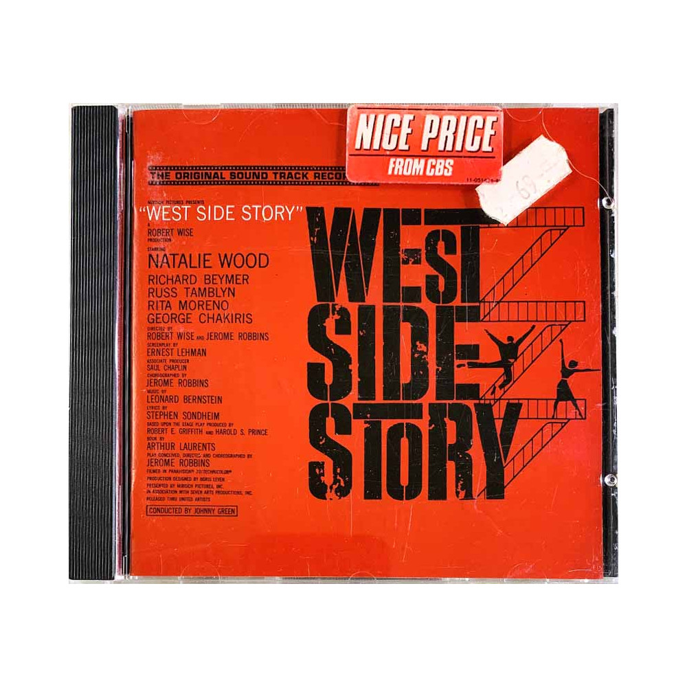 Original Soundtrack Leonard Bernstein 1961 CBS 462544 2 West Side Story CD Begagnat