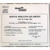 Rollins Sonny CD Live in Paris 1963  kansi VG+ levy EX Käytetty CD