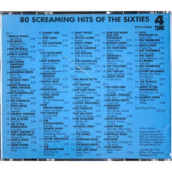 Shocking Blue, Kinks, Crystals 1990 FTN 4-52009 80 screaming hits of the sixties 4CD CD Begagnat