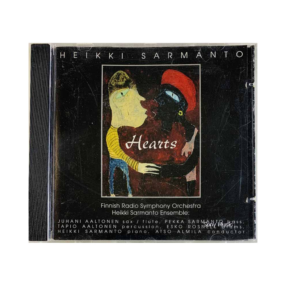 Sarmanto Heikki CD Hearts  kansi EX- levy EX Käytetty CD