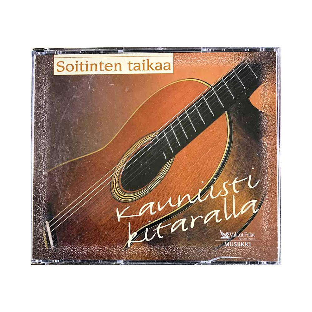 Francis Goya, David Palmer ym. CD Soitinten taikaa - kauniisti kitaralla 3CD  kansi EX levy EX Käytetty CD