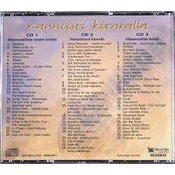 Francis Goya, David Palmer ym. CD Soitinten taikaa - kauniisti kitaralla 3CD  kansi EX levy EX Käytetty CD