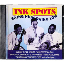 Ink Spots CD Swing High Swing Low  kansi EX- levy EX Käytetty CD