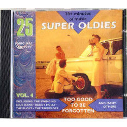 Swinging Blue Jeans, Merseybeats ym. CD 25 Super Oldies Vol. 4  kansi EX- levy EX Käytetty CD