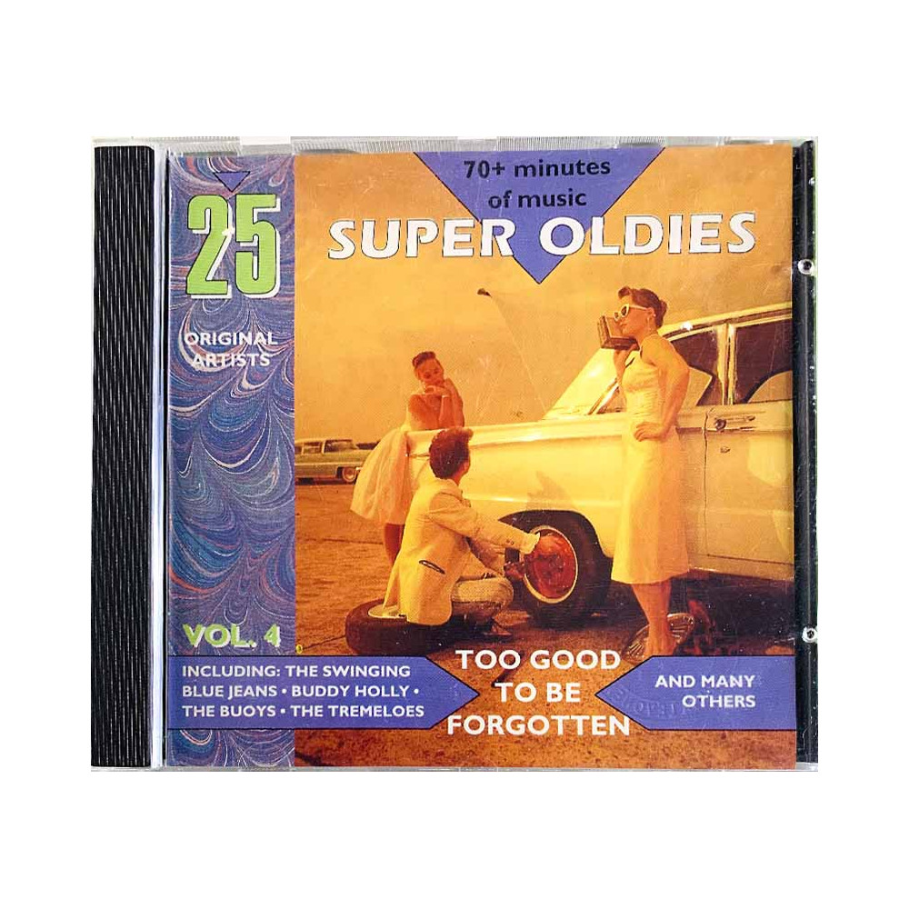 Swinging Blue Jeans, Merseybeats ym. CD 25 Super Oldies Vol. 4  kansi EX- levy EX Käytetty CD
