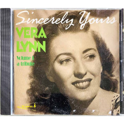 Lynn Vera CD Sincerely Yours - Volume I  kansi EX- levy EX Käytetty CD