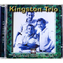 Kingston Trio CD Tom Dooley  kansi EX- levy EX Käytetty CD