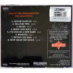Jazz At The Philharmonic 1995 LE JAZZ CD 41 The Beginning CD Begagnat