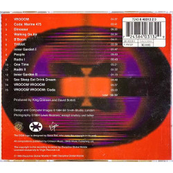 King Crimson CD Thrak  kansi EX- levy VG+ Käytetty CD