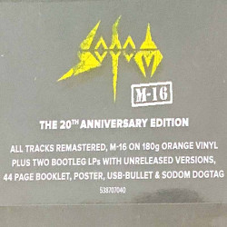 Sodom 2001/2002/2003 538707040 M-16 box set 4LP LP