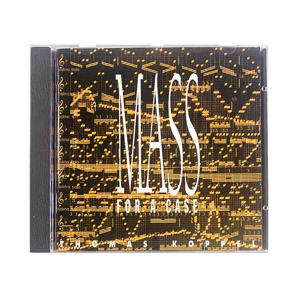 Koppel Thomas CD Mass For Case  kansi EX- levy EX Käytetty CD
