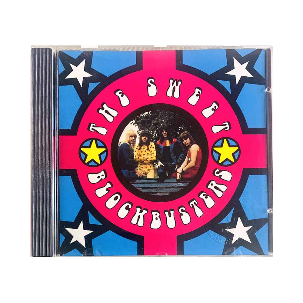 Sweet CD Blockbusters  kansi EX- levy EX Käytetty CD