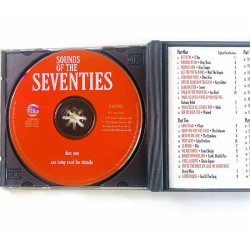 Alice Cooper, T.Rex, Gary Glitter, Wizzard CD Sounds of the Seventies 2CD  kansi EX- levy EX Käytetty CD