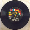 Linguaphone näytelevy mainoslevy: Englanti, Ranska, Saksa, Venäjä / Ruotsi - second hand single