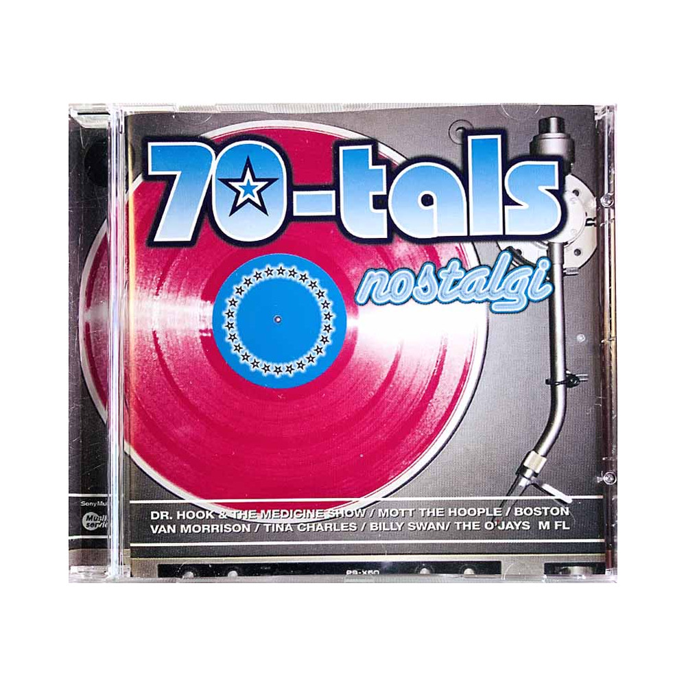 Boston, Mott the Hoople, Albert Hammond CD 70-Tals Nostalgi  kansi EX- levy EX Käytetty CD