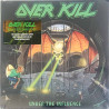 Overkill LP Under the Influence, yellow marble vinyl  LP
