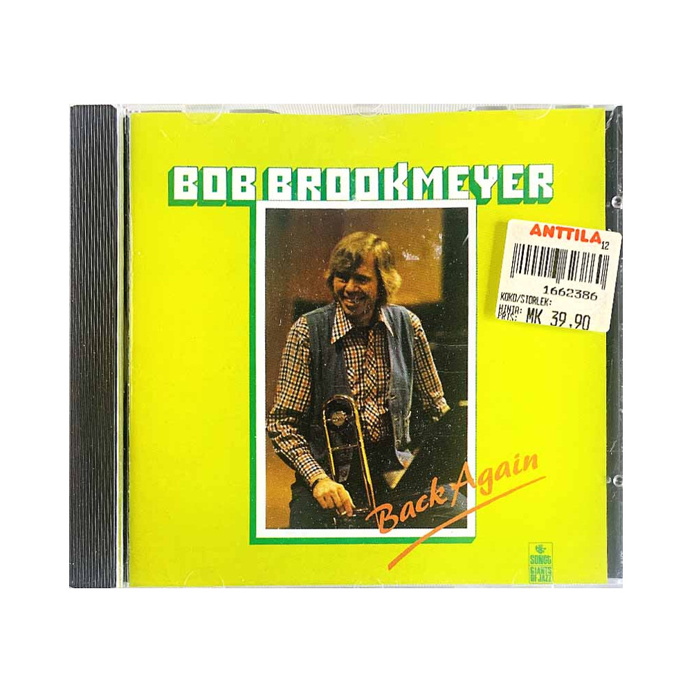 Brookmeyer Bob 1978 SNTCD 778 Back Again CD Begagnat