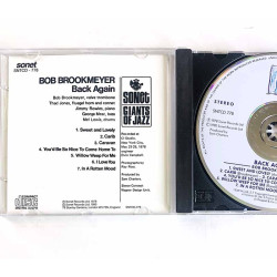 Brookmeyer Bob 1978 SNTCD 778 Back Again CD Begagnat