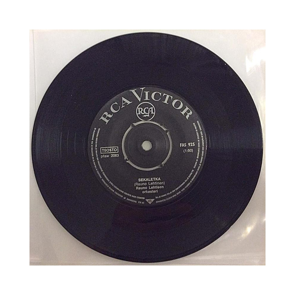 Rauno Lehtisen orkesteri: Sekaletka / Kanttorin jenkka - second hand single