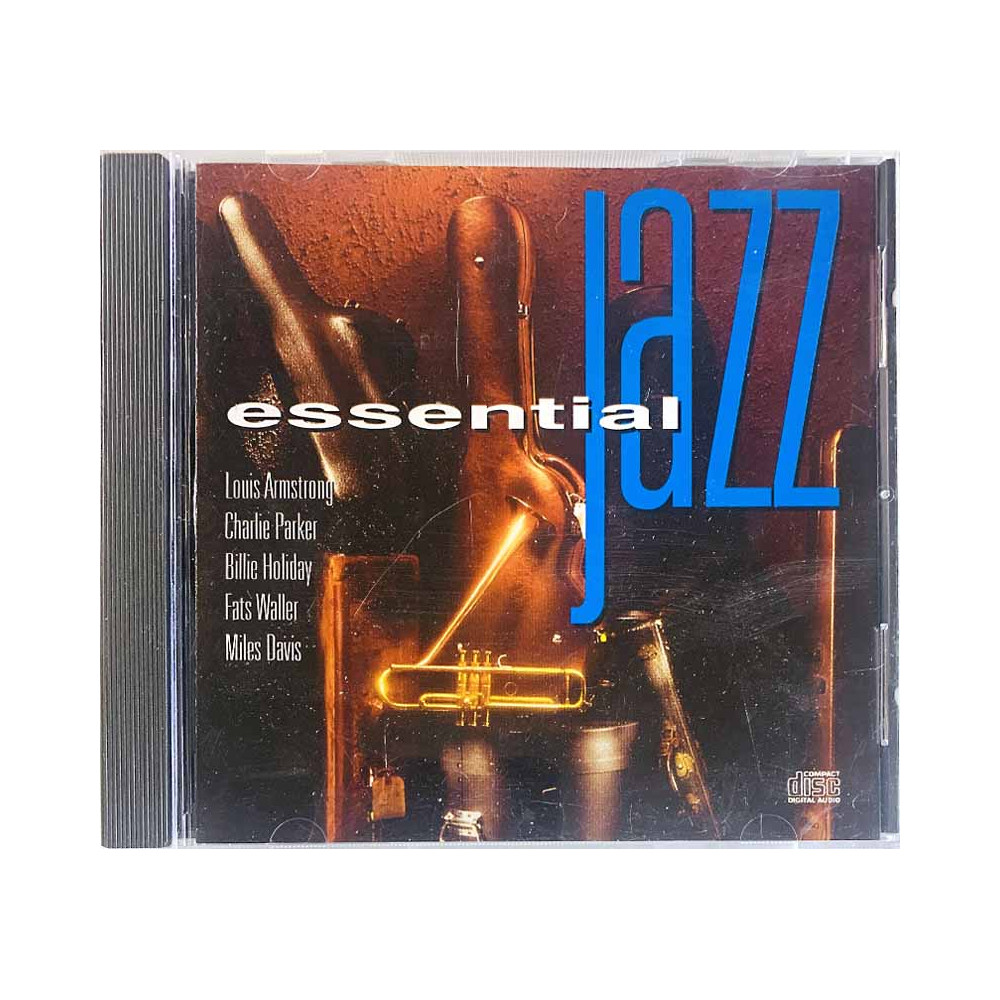 Charlie Parker, Miles Davis ym. CD Essential Jazz  kansi EX- levy EX Käytetty CD
