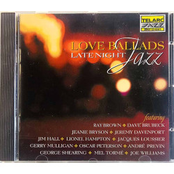André Previn, Jim Hall, Dave Brubeck 1999 CD-83471 Love ballads, late night jazz CD Begagnat