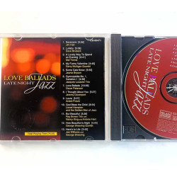 André Previn, Jim Hall, Dave Brubeck CD Love ballads, late night jazz  kansi EX- levy EX Käytetty CD