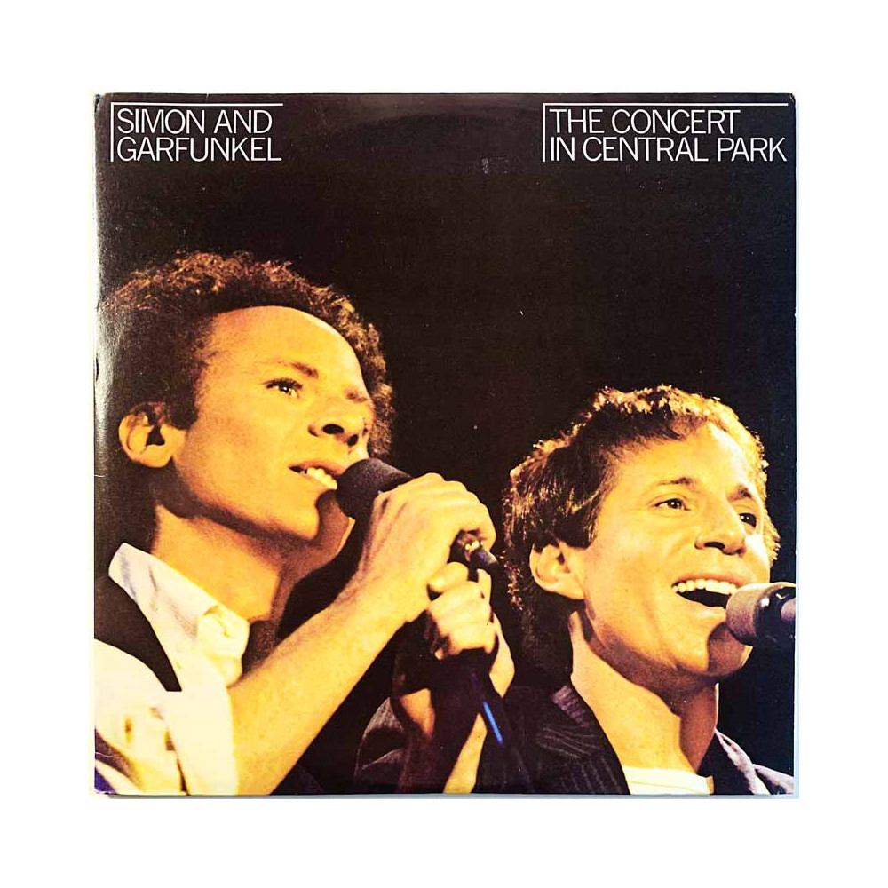 Simon And Garfunkel Käytetty LP The Concert In Central Park 2LP  kansi EX levy EX- Käytetty LP