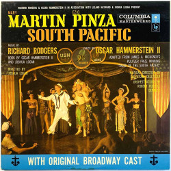 Original Broadway Cast 1958 OL 4180 South Pacific Begagnat LP