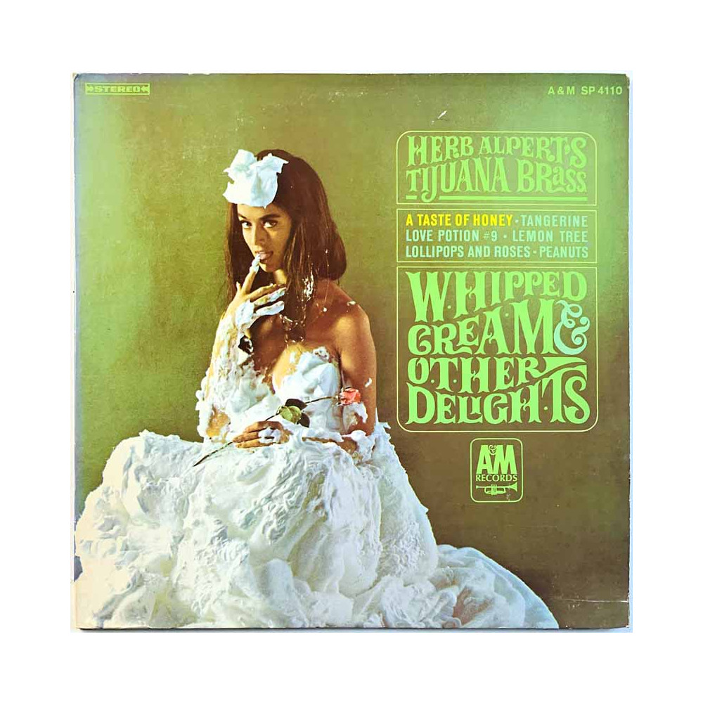 Herb Alpert's Tijuana Brass Käytetty LP Whipped cream & other delights  kansi VG+ levy VG+ Käytetty LP