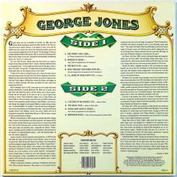 Jones George Käytetty LP Country Music  kansi EX levy EX Käytetty LP