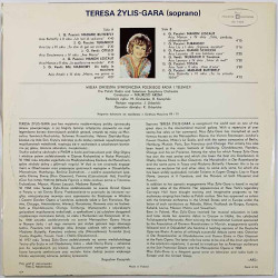 Teresa Zylis-Gara 1981 SX 1420 Famous Polish Singers Vol. 3 Begagnat LP