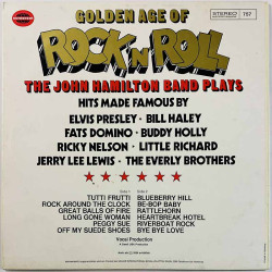 John Hamilton Band: Golden age of Rock’n’Roll  VG / VG- ilmainen tuote bonus LP:nä
