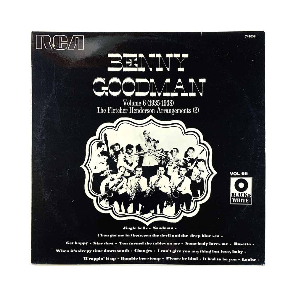 Goodman Benny Käytetty LP Volume 6 (1935-1938)  kansi EX- levy EX- Käytetty LP