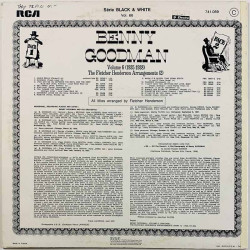Goodman Benny Käytetty LP Volume 6 (1935-1938)  kansi EX- levy EX- Käytetty LP