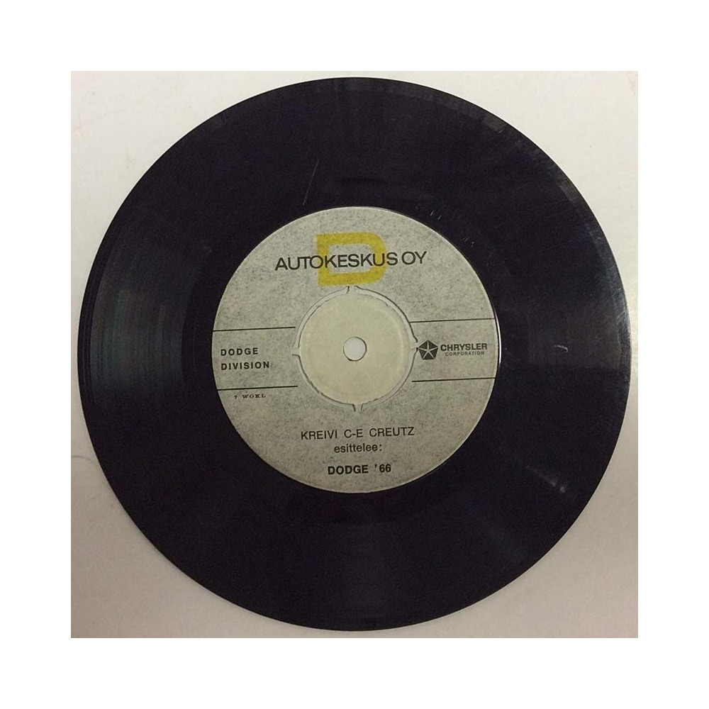 Kreivi C-E Creutz esittelee: Dodge ‘66 automallistoa - käytetty vinyylisingle VG