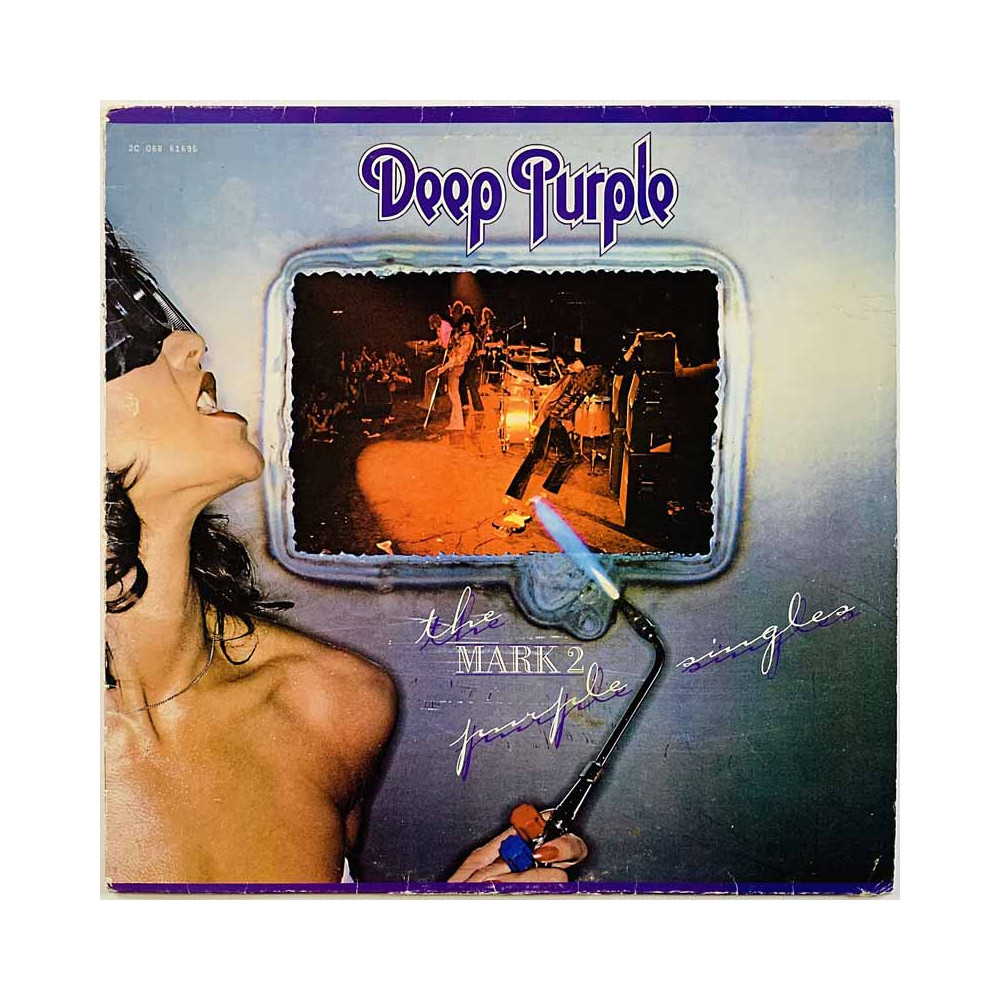 Deep Purple 1979 2 C 068 61695 The Mark 2 purple singles Begagnat LP
