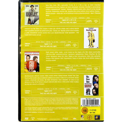 DVD - Elokuva Kreisikomedia 4DVD DVD Borat, Konttorirotat, Boltsit pelissä. Sekopäät  kansi EX levy EX Käytetty DVD