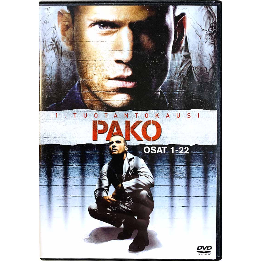 DVD - Elokuva DVD Pako 1. kausi osat 1-22 6DVD  kansi EX levy EX Käytetty DVD