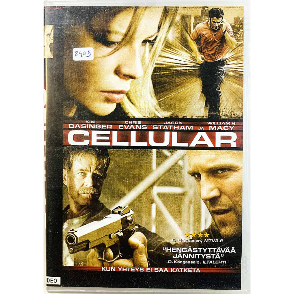 DVD - Elokuva DVD Cellular  kansi EX levy EX- Käytetty DVD