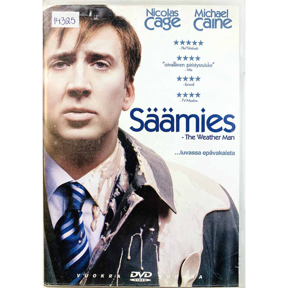 DVD - Elokuva DVD Säämies  kansi EX levy EX Käytetty DVD