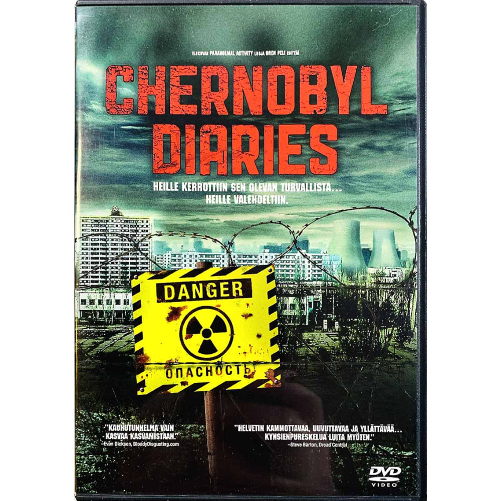 DVD - Elokuva DVD Chernobyl Diaries  kansi EX levy EX Käytetty DVD